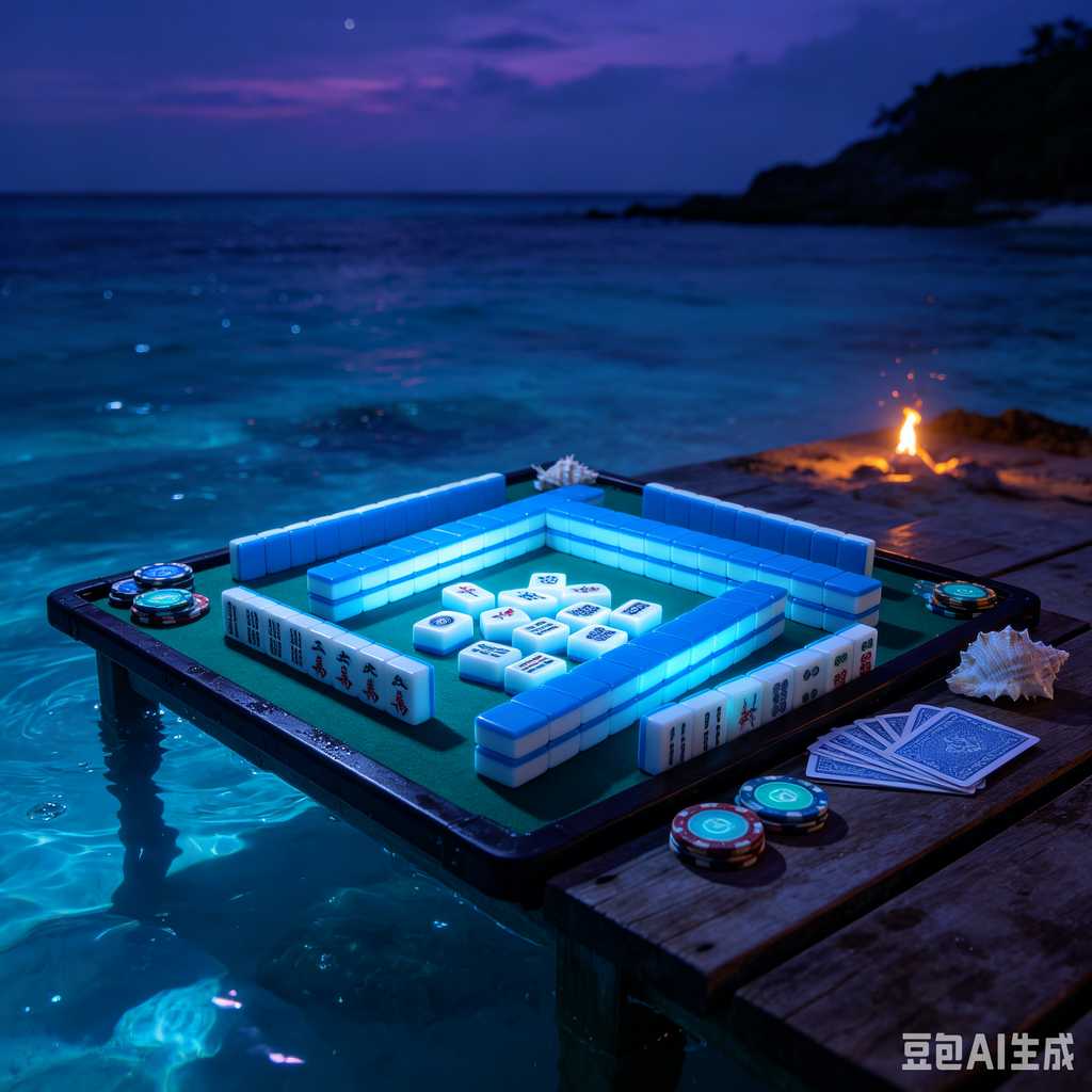 mini travel mahjong set lightweight