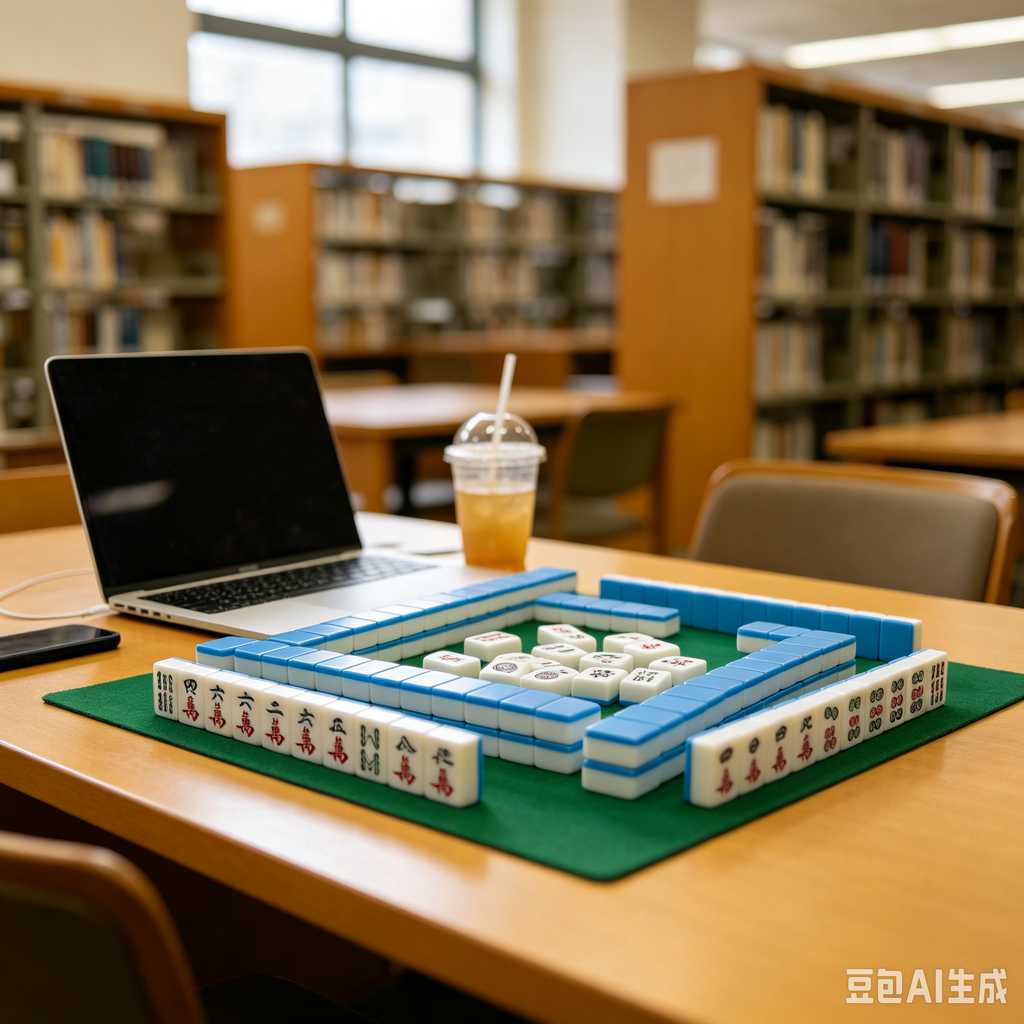 small portable mahjong set