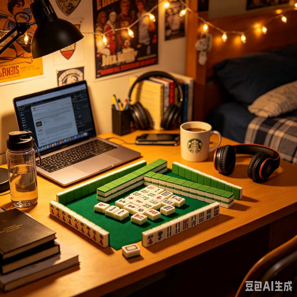 desktop decoration mahjong set