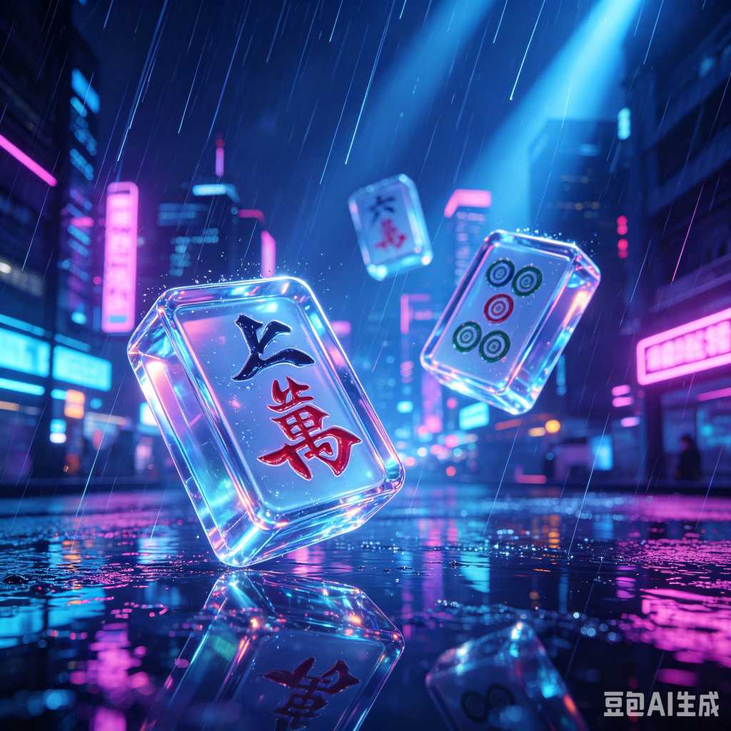 traditional oriental mahjong tiles