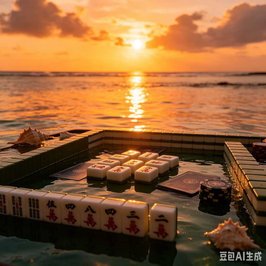 traditional color mahjong set